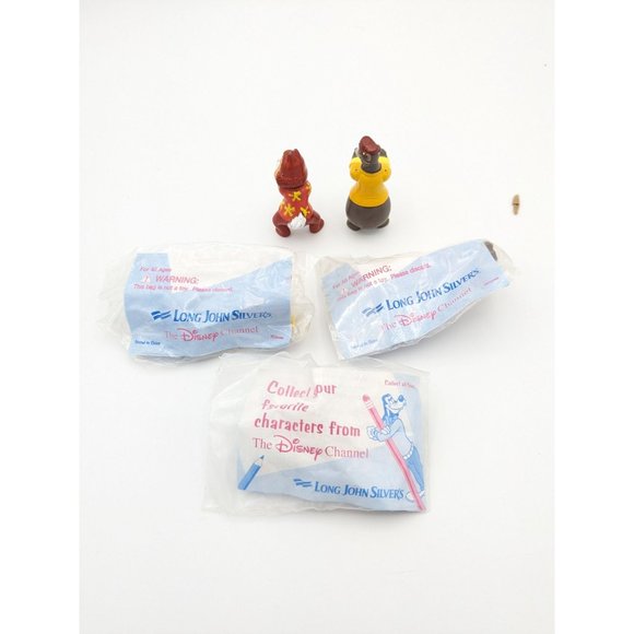 Long John Silvers Disney Channel Character Set Of 5 - Picture 2 of 7